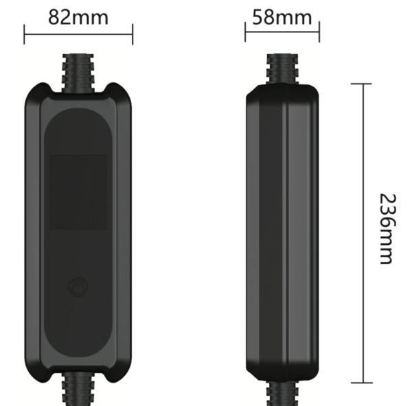 EVKabel – nødlader 230V til Type 2 – 7,5 meter - Bilde 5