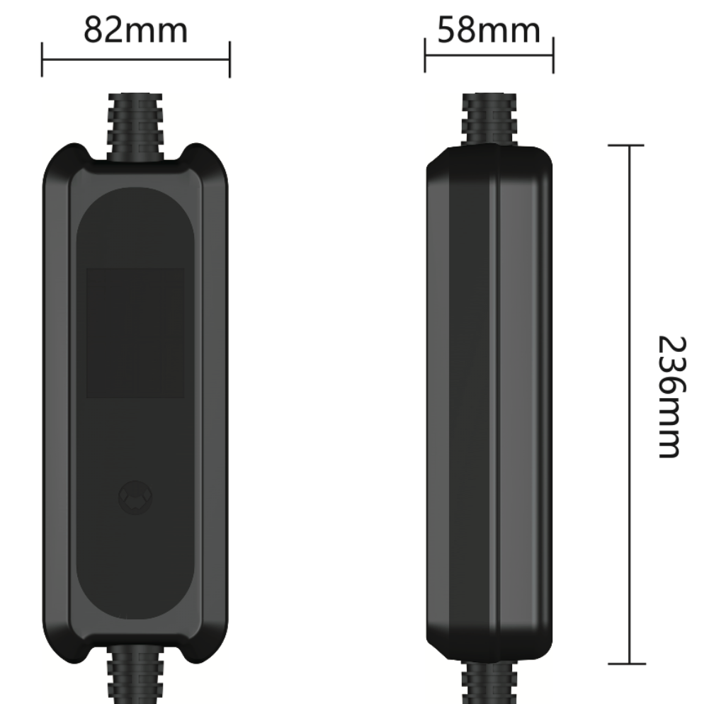 EVKabel – nødlader 230V til Type 2 – 7,5 meter - Bilde 5
