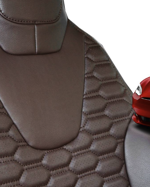 Setetrekk (formtilpasset) Tesla 3 & Y – Leather look
